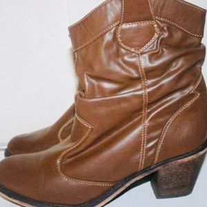 Decree Booties - Brown